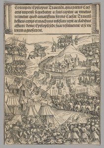 Siege of Utrecht, plate 6 fra historiske scener fra livet til keiser Maximilian I fra triumfbuen