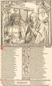 The Man of Sorrows and Mater Dolorosa av Wolf Traut
