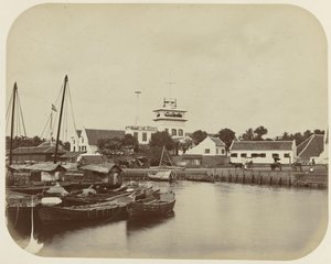 Utkikksposten på Havenkanaal i Batavia