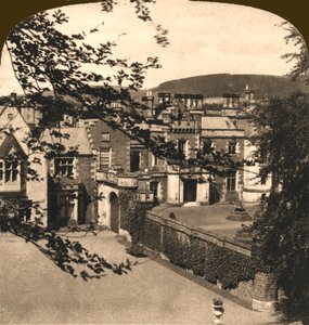 Abbotsford, hjemmet til Sir Walter Scott, Skottland, 1896. av Works and Sun Sculpture Studios