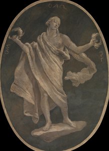 En dyd, muligens patriotisme, 1760. av Workshop of Giovanni Battista Tiepolo