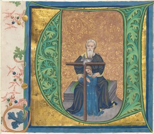 Treenigheten av Workshop of Master of the Gerona Martyrology