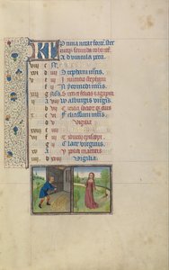 A Man Threshing; Stjernetegn for Jomfruen