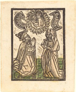 Keiser Octavian og Sibylla, ca. 1480.