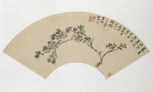Aprikos, 1800-tallet. av Wu Xizai