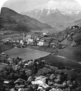St Johann i regionen Pongau, Salzburg, Østerrike, ca 1900-tallet.
