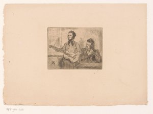 To musikere av Xavier Mellery
