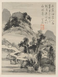 Album of Seasonal Landscapes, Leaf D forrige blad 2, 1668.