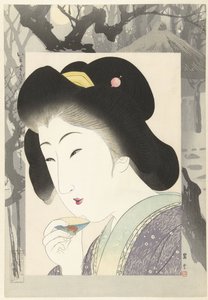 Hagepaviljong Hanarezashiki (tittel på objekt) Contemporary Beauties (serietittel) Imasugata (tittel på objekt) av Yamamoto Shoun