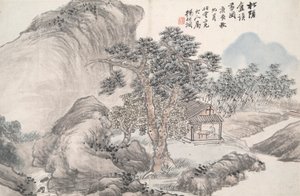 Lesing i det bortgjemte Pine Studio (Song yin an) av Yang Borun