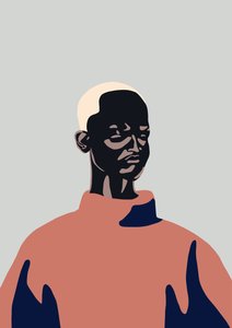 Uten tittel portrett, 2016, (digitalt)