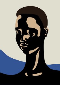 Uten tittel portrett, 2017, (digitalt)
