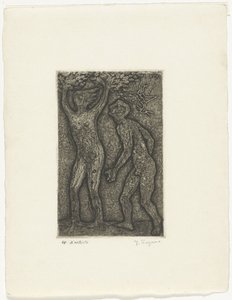 Mann og kvinne i grått av Yo Sugano (signed by artist)