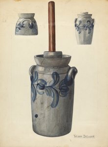 Butter Churn, ca. 1936.