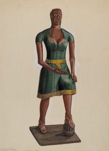 Sigarbutikk indisk, 19351942. av Yolande Delasser