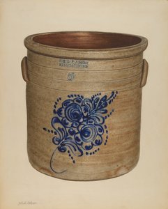 Crock, sannsynligvis 1938. av Yolande Delasser