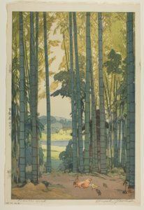 Bambus tre av Yoshida Hiroshi