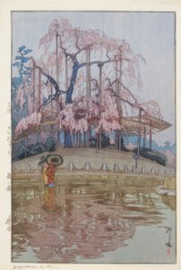 Vårregn av Yoshida Hiroshi