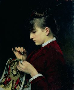 Håndverk, 1887 av Yuri Yakovlevich Leman