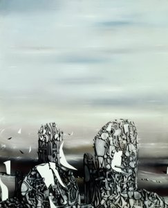 Bedrohlicher Himmel von Yves Tanguy