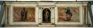 Alter predella fra kirken San Barnaba (tempera på panel) av Zanobi Poggini