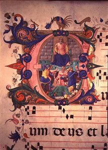 Missal 515 f.13v The Massacre of the Innocents, fra en korbok henrettet før 1449 (for detaljer se 88910-11)