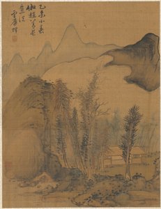 Landskap i stil med Chao Yuan, 1775.