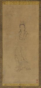 Stående Guanyin, 1600-tallet. av Zhang Hong