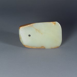 Seremoniell økseblad, 475 f.Kr.-221 f.Kr. (nefritt)