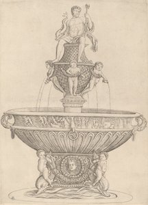Fontene med statue av Neptun, ca. 14801485.