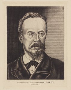 Alexandre-Stephanovich Popov , russisk fysiker, ca 1905 av Frederick (attr. to) Barnard