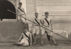 Amerikanske idrettsutøvere ved sommer-OL, Athen, Hellas. 1896 (bilde) av . .