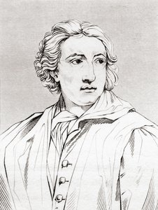 Anton Raphael Mengs (1728 – 1779), tysk maler, fra 'The Historic Gallery of Portraits and Paintings', utgitt 1808 av Ferdinand Georg Waldmuller
