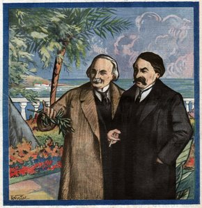 Aristide Briand og Lloyd George. Aristide Briand og Lloyd George. av Ferdinand Georg Waldmuller
