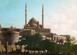 Kairo, citadellet til Saladin (Egypt). ca 1920 (bilde) av . .