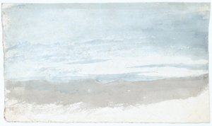 Skystudie av Luke Howard, c 1808-1811 av Frederick (attr. to) Barnard