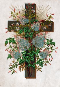 Cross of Jesus Christ, ca 1910 (litografi) av . .