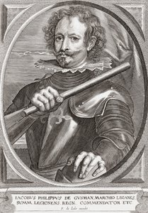 Diego Mexía Felipez de Guzmán og Dávila. Portrett. av . .