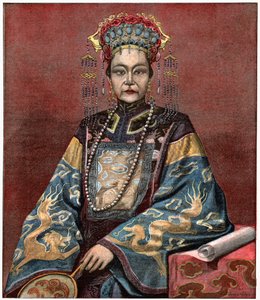 Enkekeiserinne Cixi av . .