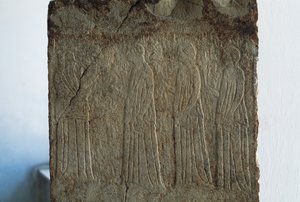 Eumenides, votivrelieff, Argos, Hellas, gresk sivilisasjon, 3. århundre f.Kr.
