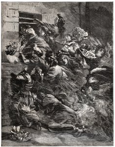 Brann på Bazar de la Charite av . .