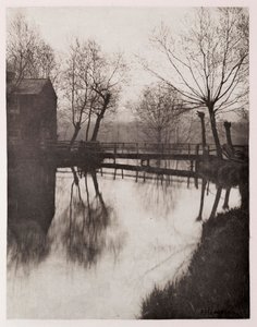 Gangbro nær Chingford av Frederick (attr. to) Barnard