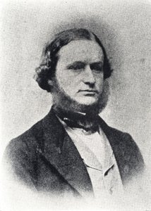 Gustav Kirchhoff , tysk fysiker, ca 1860-tallet av Frederick (attr. to) Barnard