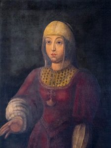Isabella I av Castilla; Isabella den katolske. Portrett., 2020 (bilde) av . .