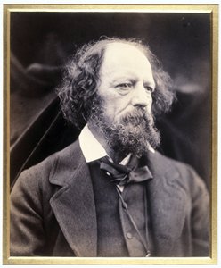 Lord Alfred Tennyson (1809-1892), engelsk poet av John Pardon