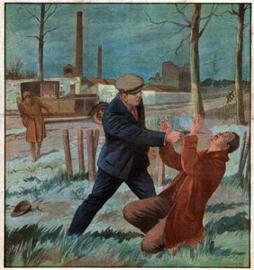 Drap på en drosjesjåfør. Drap på en drosjesjåfør. av Ferdinand Georg Waldmuller