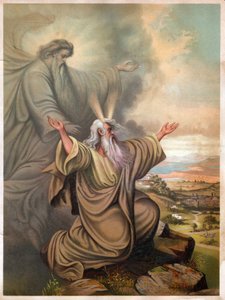 Moses, rundt 1900 (gravering) av . .