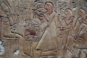 Muse des Beaux-Arts, Lyon, Frankrike Kunstmuseum, Lyon, Frankrike Huyu gir tilbud til Osiris av John Pardon