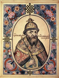 Portrett av Ivan Grozny (Ivan den grusomme, Ivan Iv).