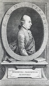 Portrett av Simon-Andre Tissot av William Walcutt